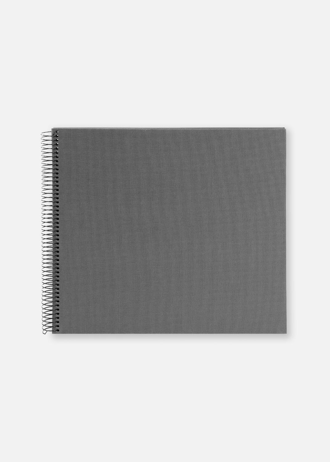 Product Image for Bella Vista Album spirale Gris - 35x30 cm (40 pages noires / 20 feuilles)