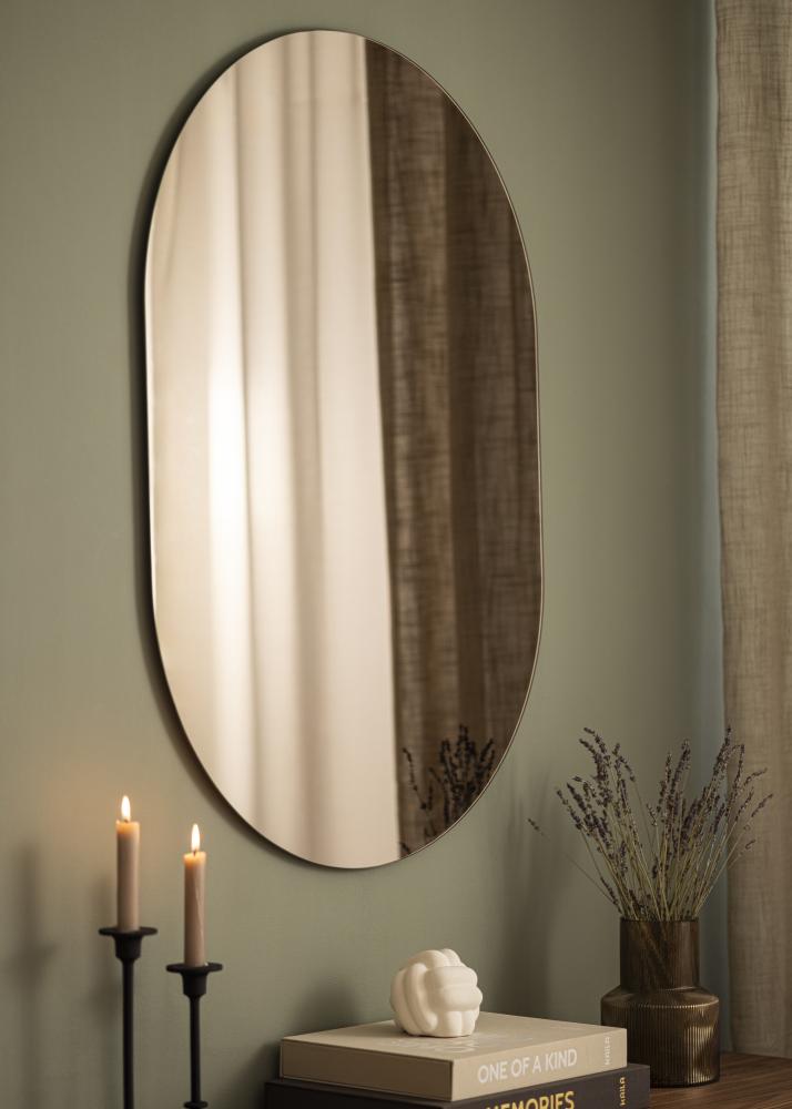 KAILA Miroir Oval Dark Bronze 70x100 cm