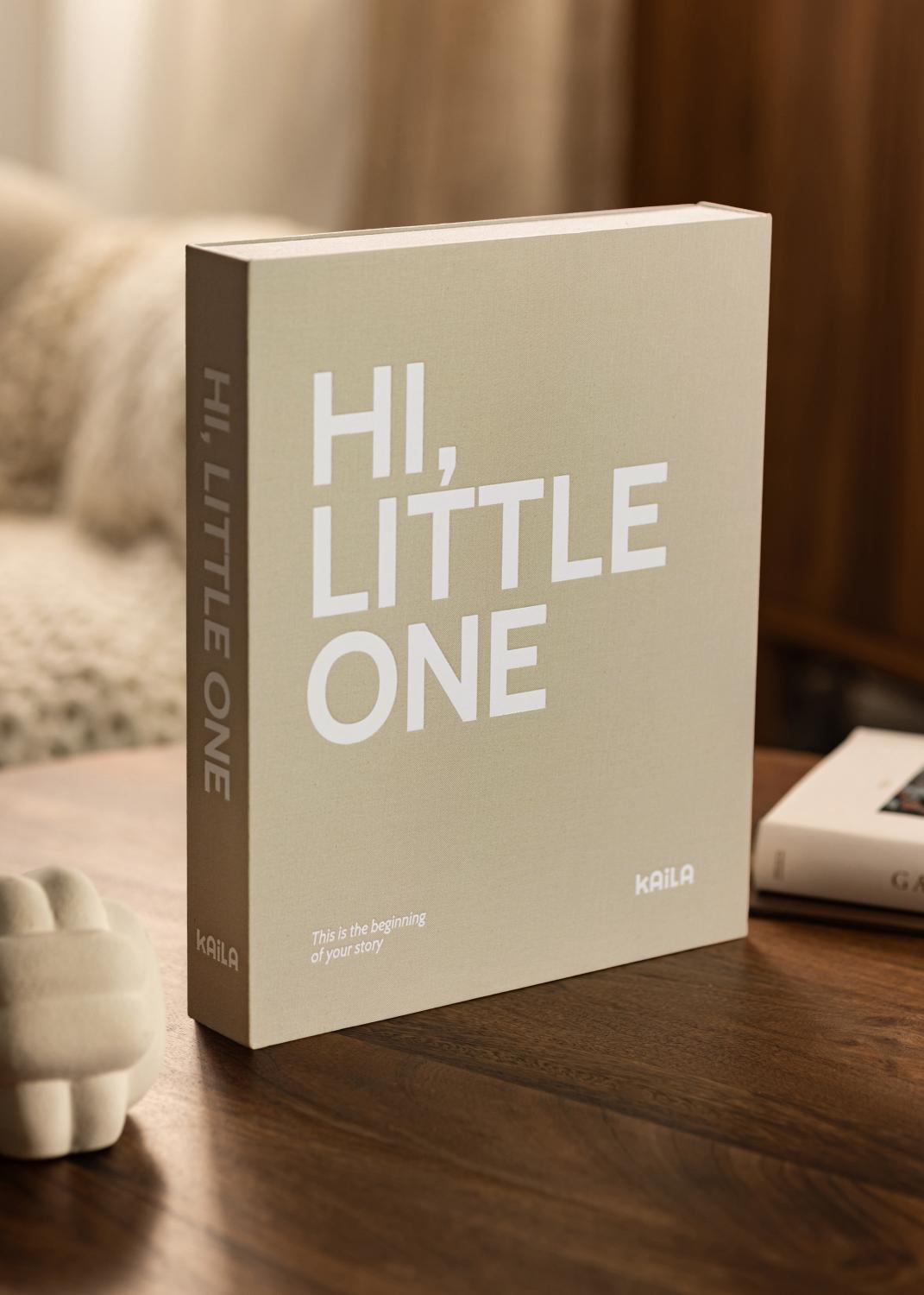 Product Image for KAILA HI LITTLE ONE Grey - Coffee Table Photo Album (60 Pages Noires)