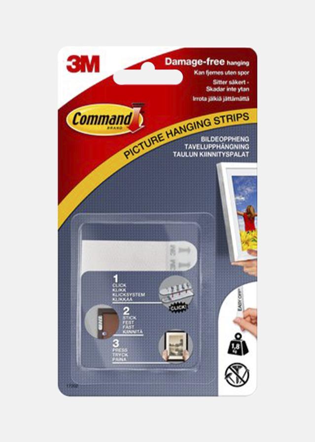 3M Command Small Fixation pour tableau Blanc - 1,8 kg