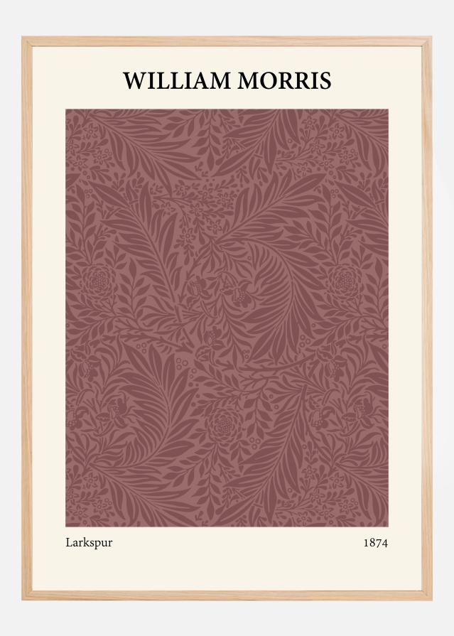 William Morris - Larkspur 7 Poster