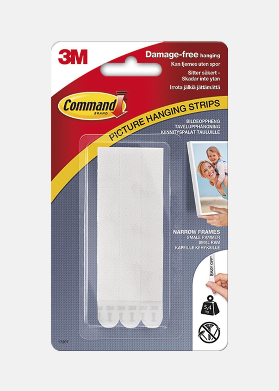 Product Image for 3M Command Narrow Fixation pour tableau Blanc - 5,4 kg