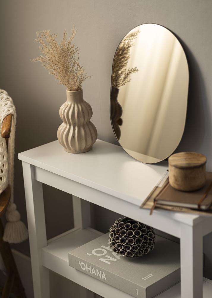 KAILA Miroir Oval Dark Bronze 30x40 cm
