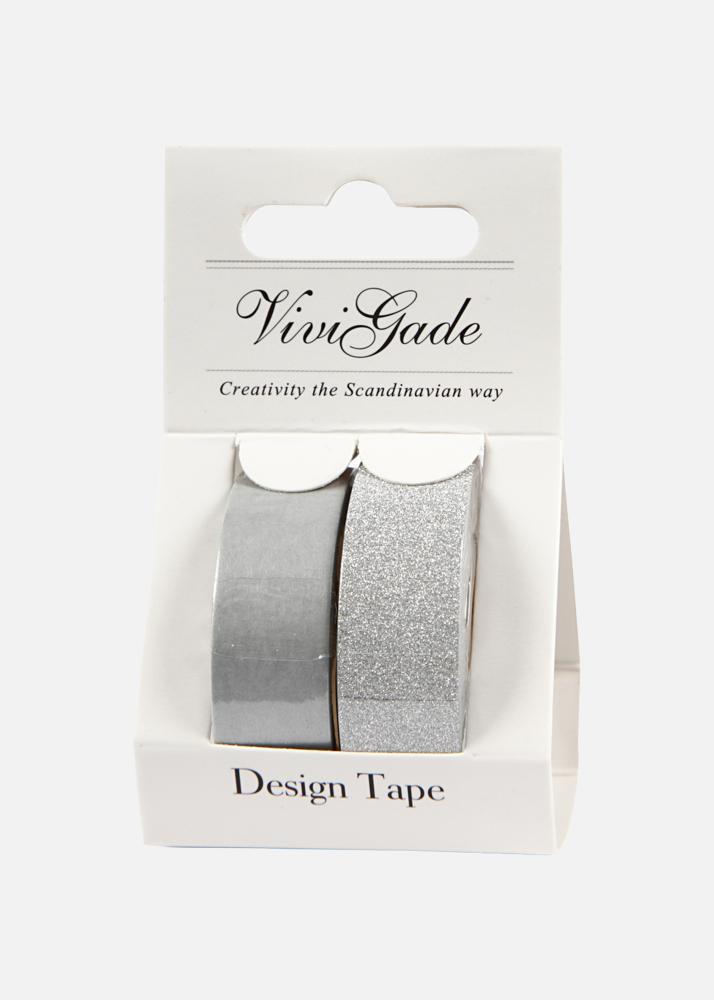 Ruban washi Argent - 15 mm