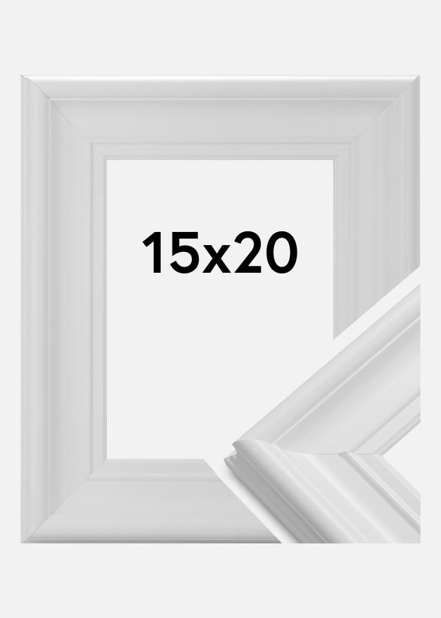 Cadre Mora Premium Blanc 15x20 cm