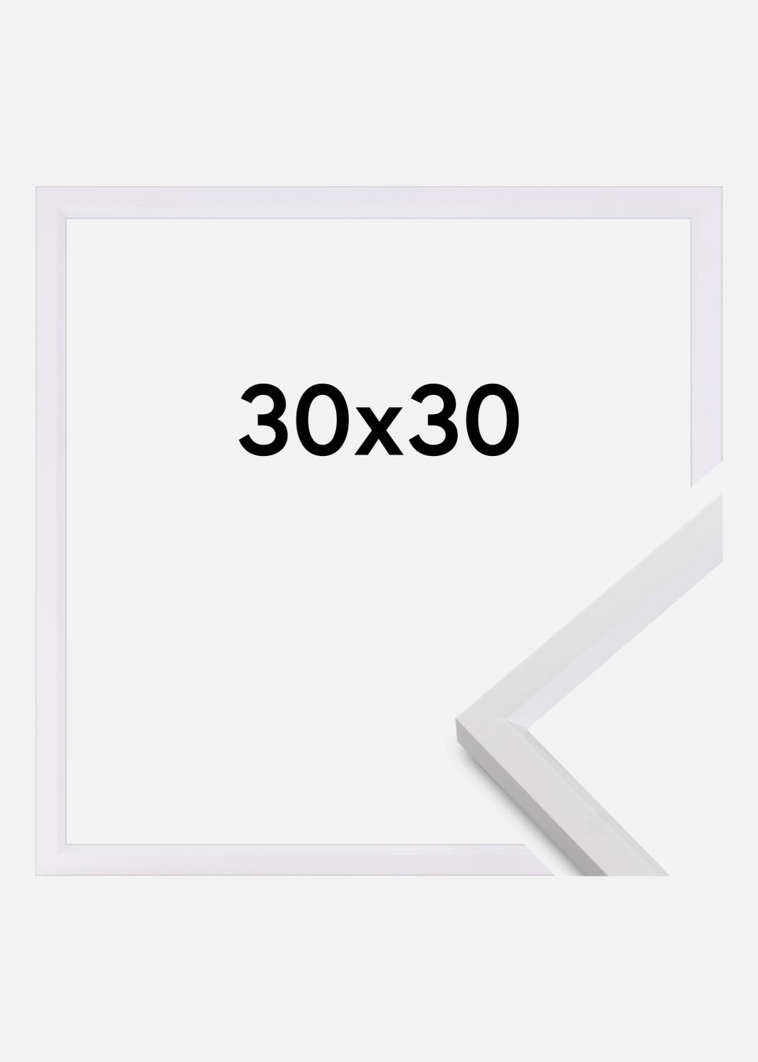 Product Image for Cadre Steel Style Blanc 30x30 cm