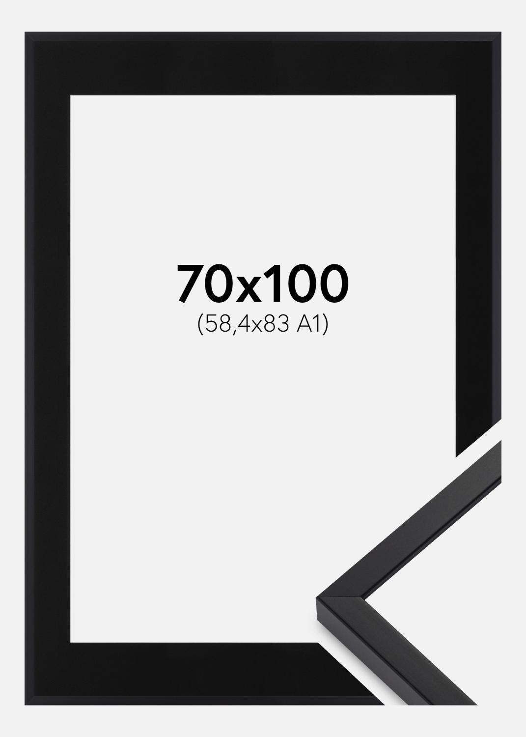 Product Image for Cadre E-Line Wide Noir 70x100 cm - Passe-partout Noir 59,4x84 cm