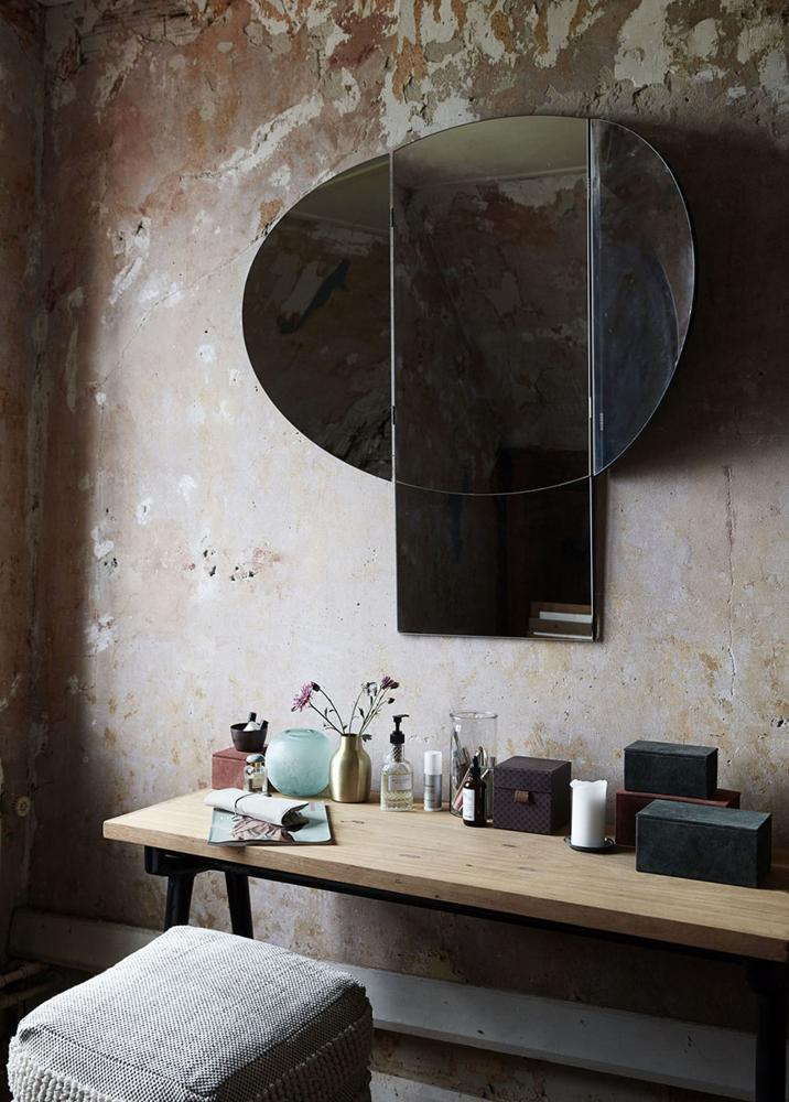 Miroir House Doctor Mushroom 110x110 cm