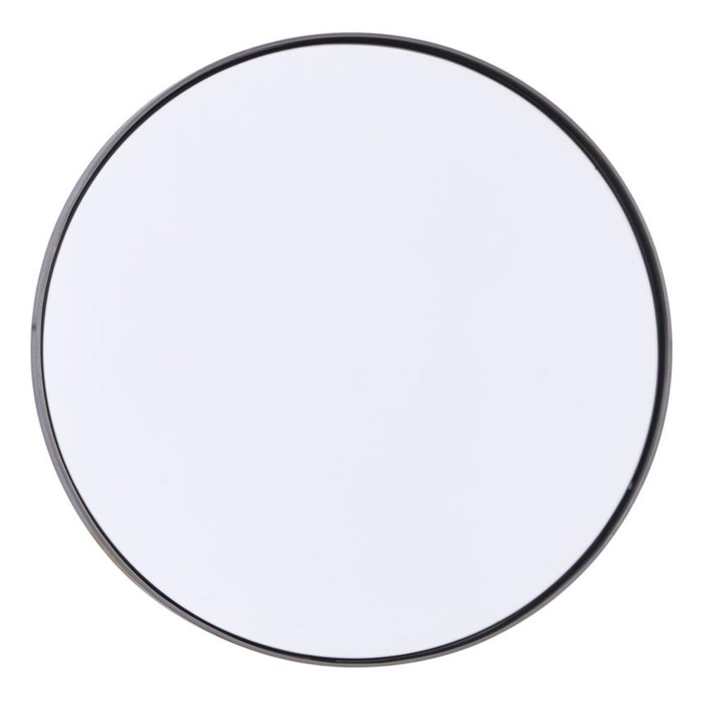 Miroir House Doctor Reflektion Noir diamètre 40 cm