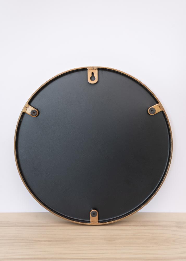 Miroir House Doctor Réflexion Antique Laiton diamètre 30 cm