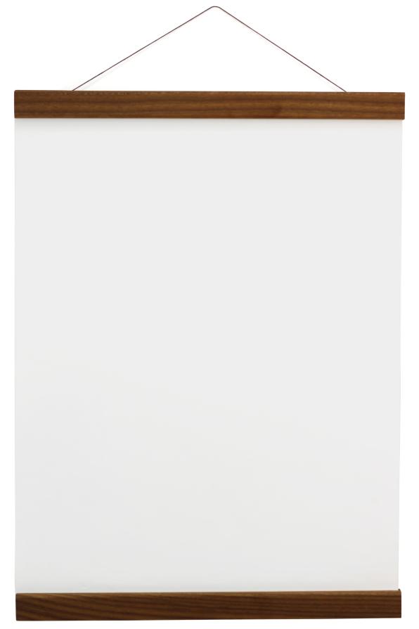 Support pour poster Noyer - 70 cm