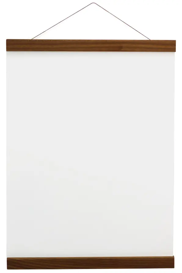 Support pour poster Noyer - 90 cm