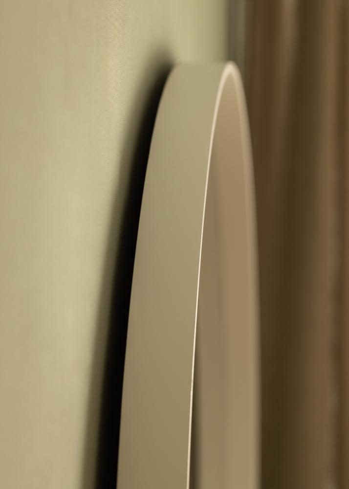 Miroir Reflection Blanc 80 cm Ø