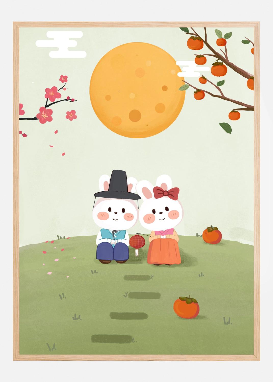 Product Image for Happy Mid Autumn Festival Tradition Poster (21x29.7 cm (A4))