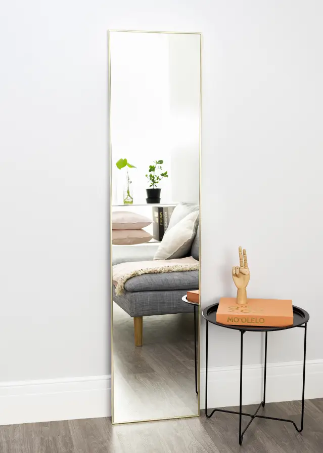 Miroir Narrow Or 41x171 cm