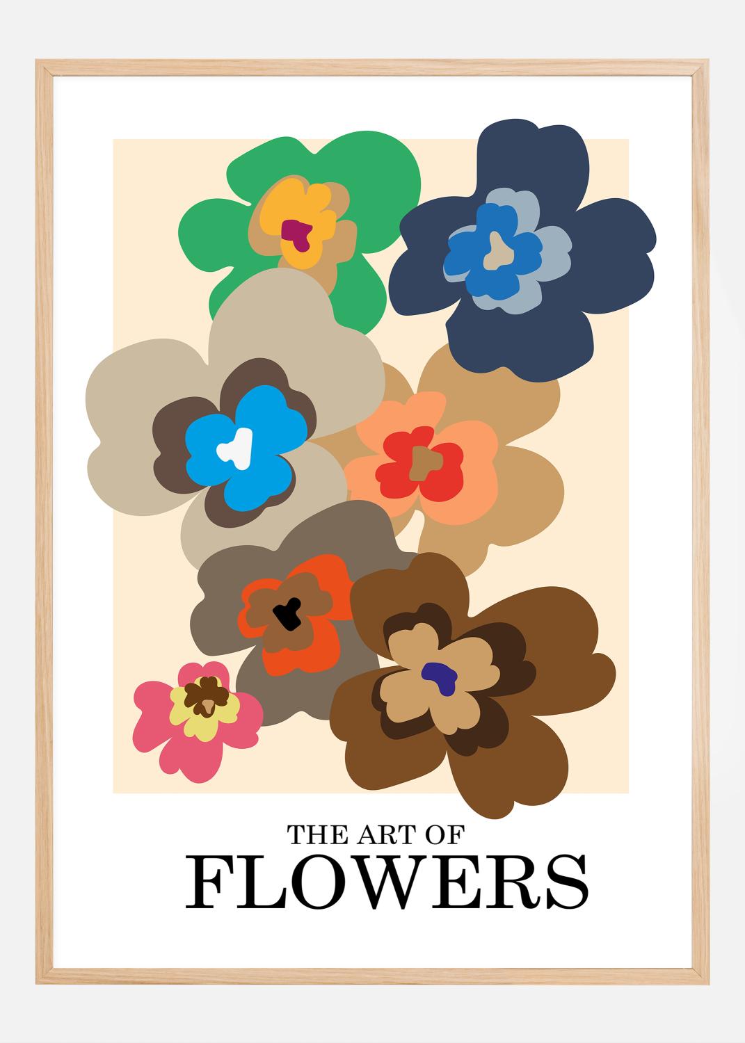 Product Image for The Art Of Flowers Pink Poster (30x40 cm)