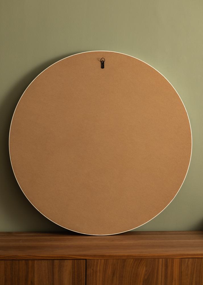 Miroir Reflection Blanc 80 cm Ø