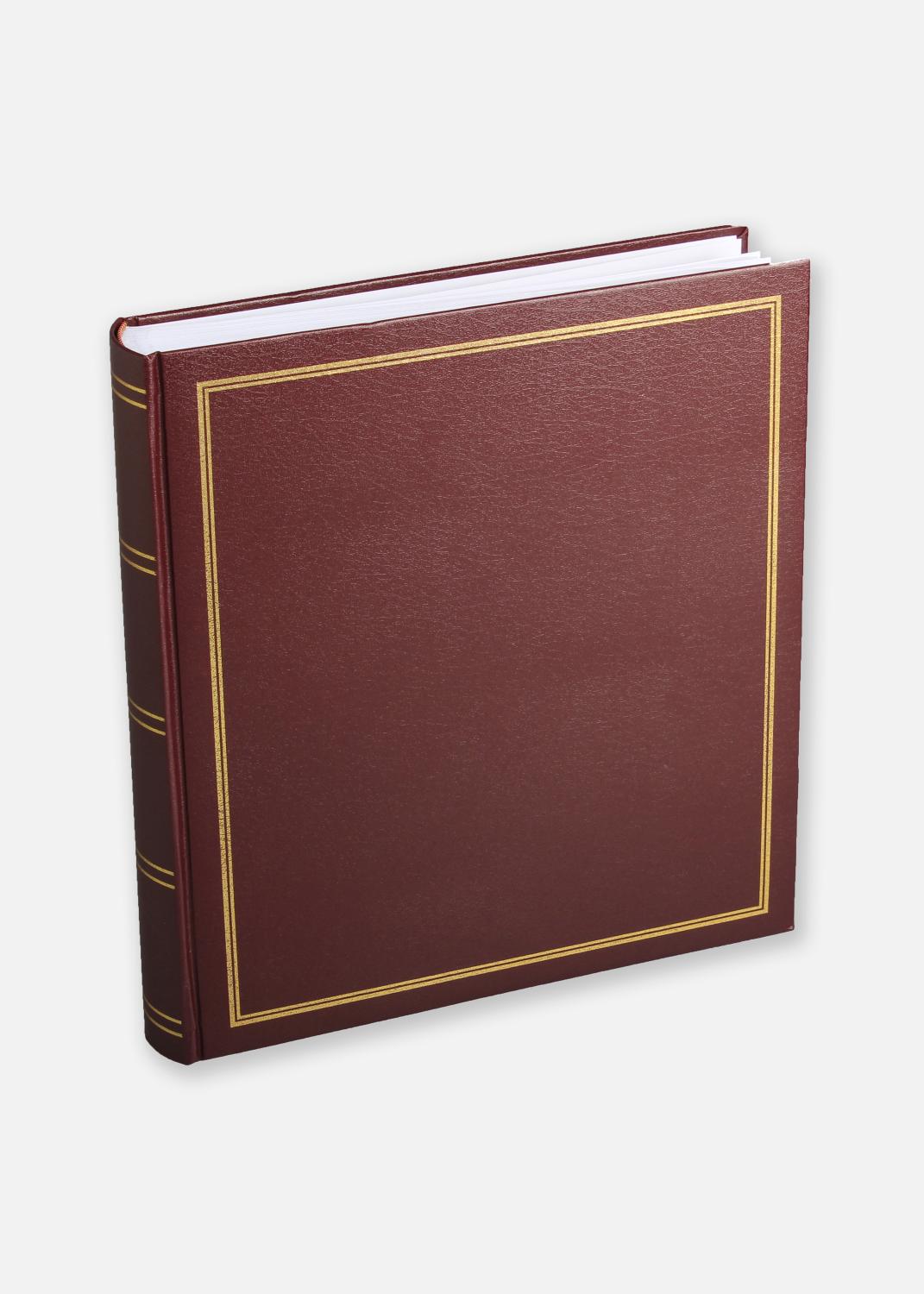 Product Image for Diamant Album photo Bordeaux 27,5x32 cm (100 pages blanches / 50 feuilles)