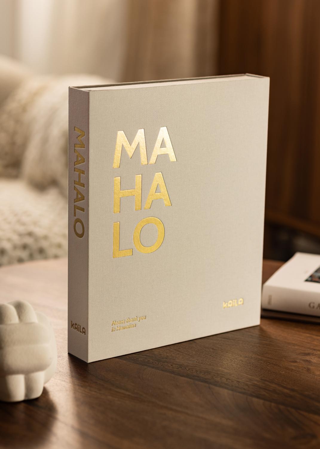 Product Image for KAILA MAHALO - Coffee Table Photo Album (60 Pages Noires)