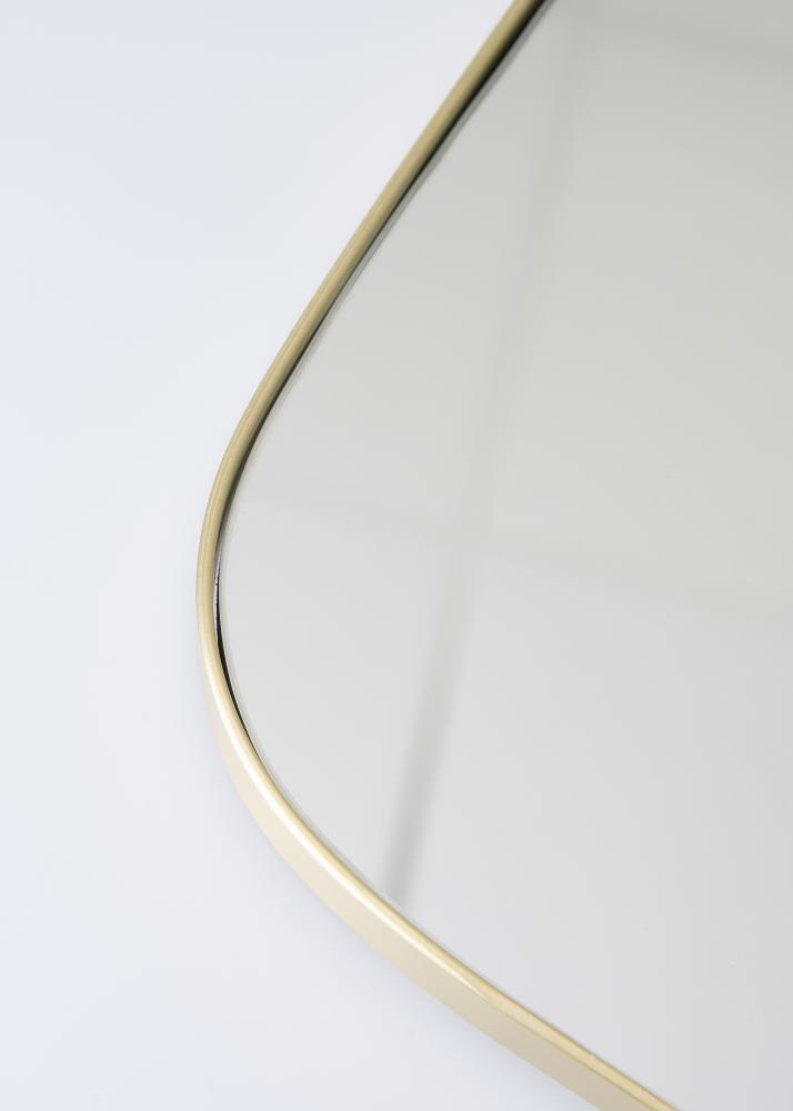 Miroir Square Laiton 29x59 cm