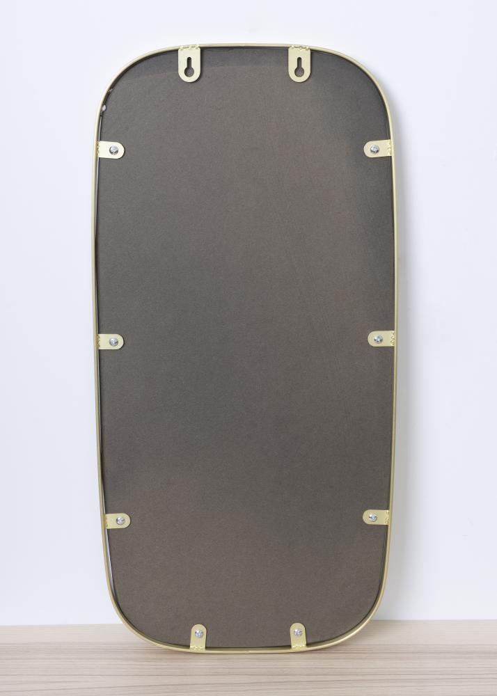 Miroir Square Laiton 29x59 cm