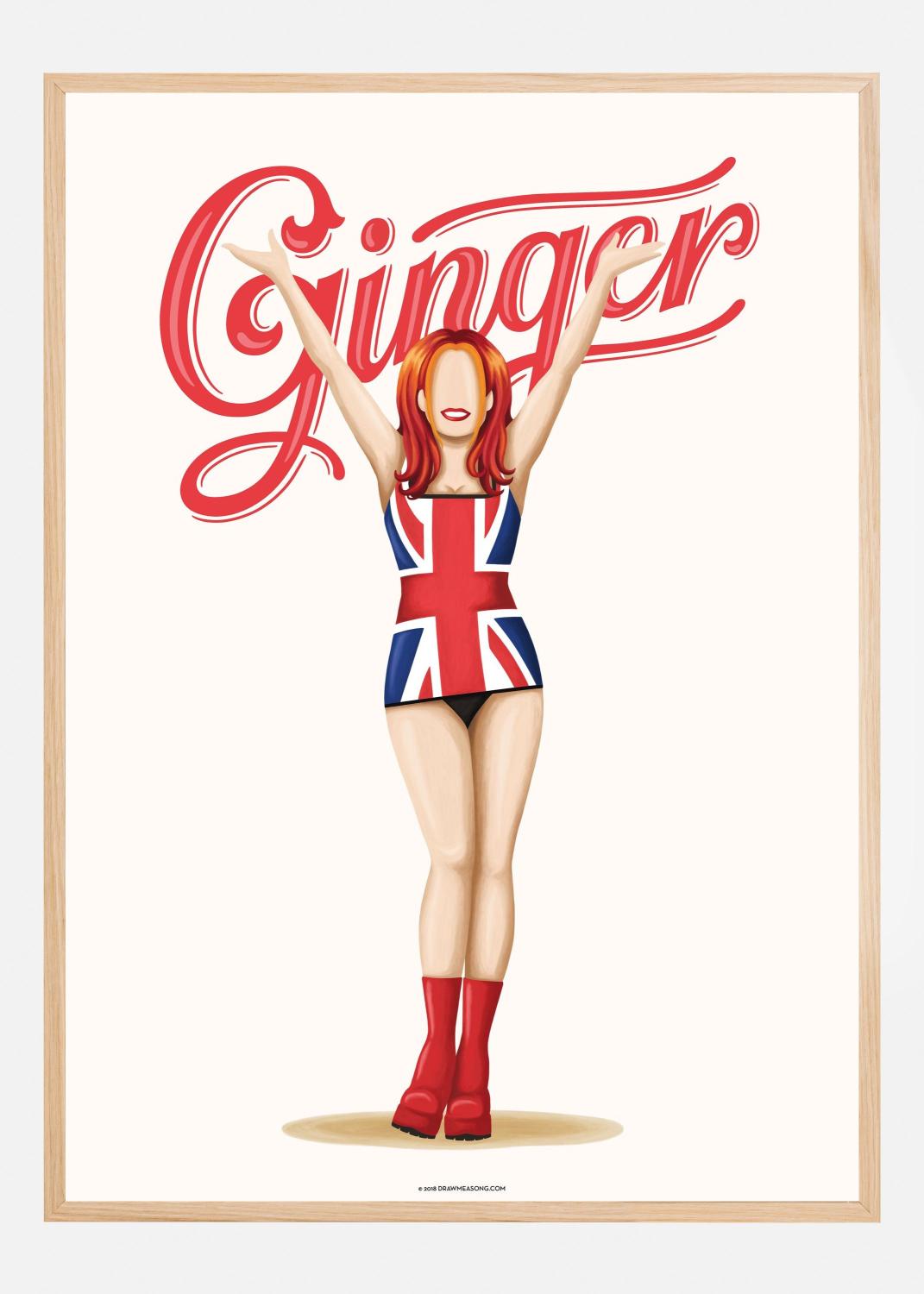 Product Image for Ginger Spice Poster (21x29.7 cm (A4))
