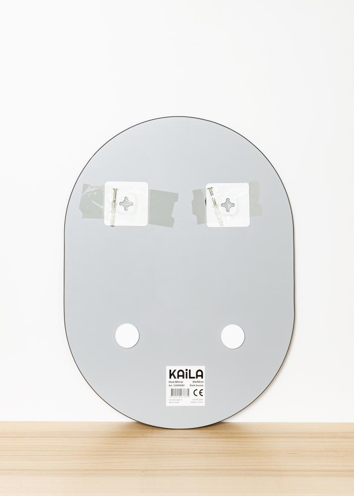KAILA Miroir Oval Rose Gold 50x70 cm