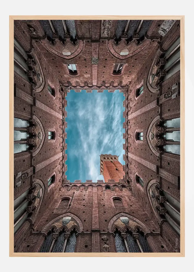 Palazzo Pubblico - Siena - Italy Poster