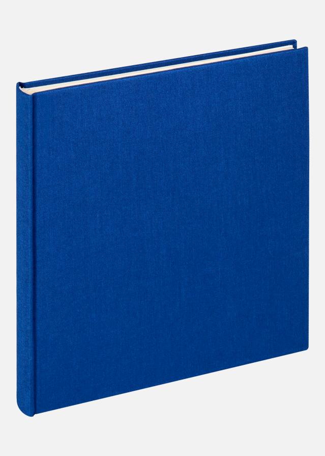 Cloth Album Bleu - 22,5x24 cm (40 Pages blanches / 20 Feuilles)