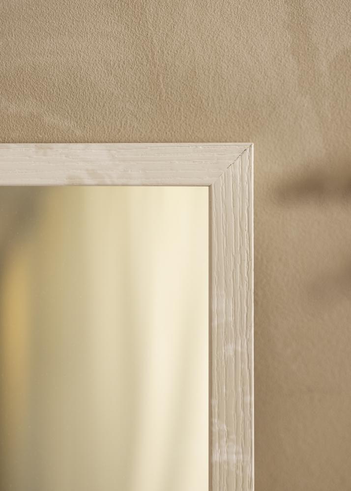 Miroir Devon Blanc - Sur mesure