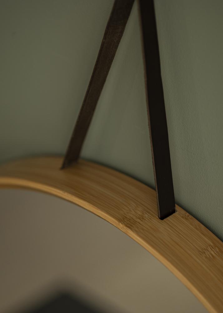 Miroir Bambou diamètre 60 cm