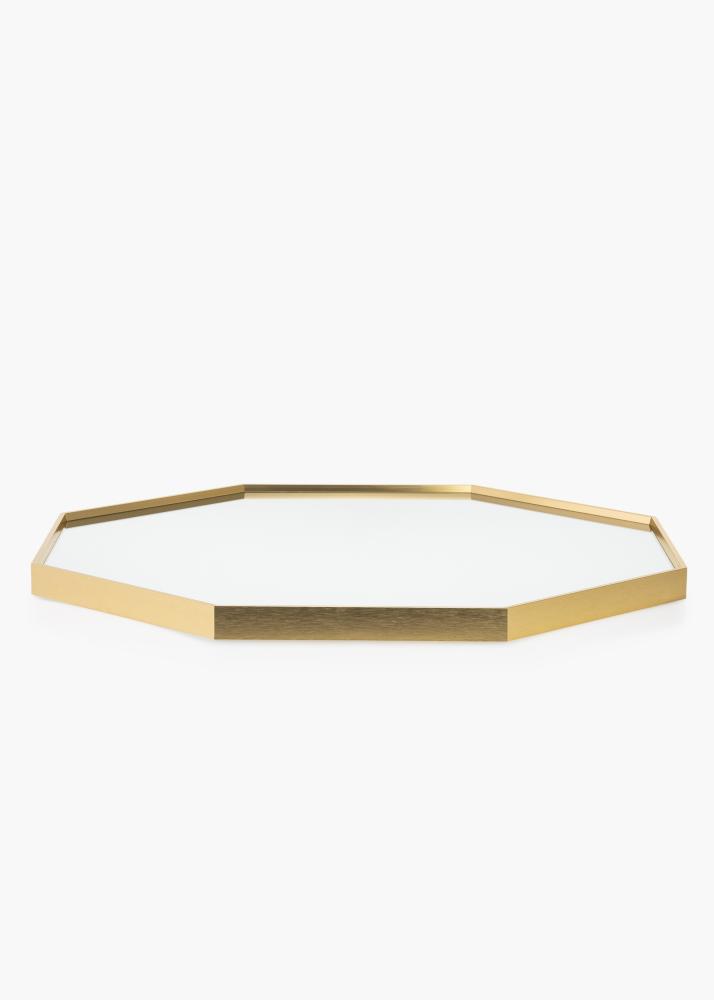 KAILA Miroir Octagon Or diamètre 70 cm