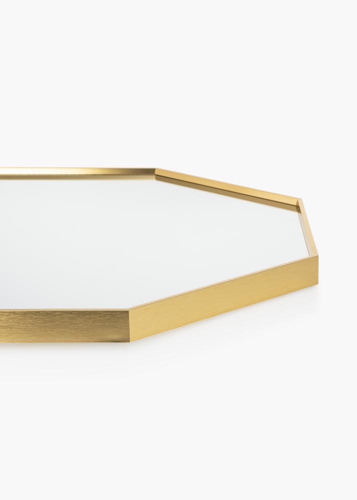 KAILA Miroir Octagon Or diamètre 70 cm