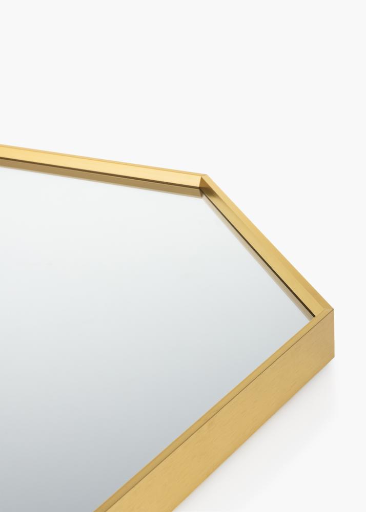 KAILA Miroir Octagon Or diamètre 70 cm