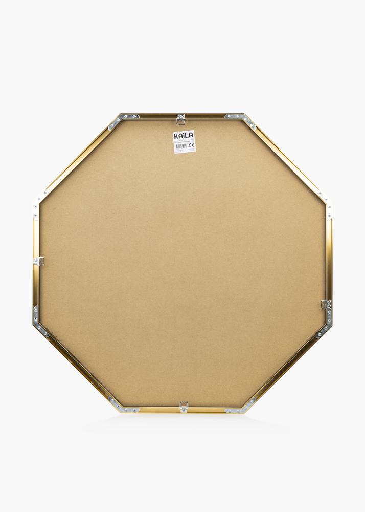 KAILA Miroir Octagon Or diamètre 70 cm