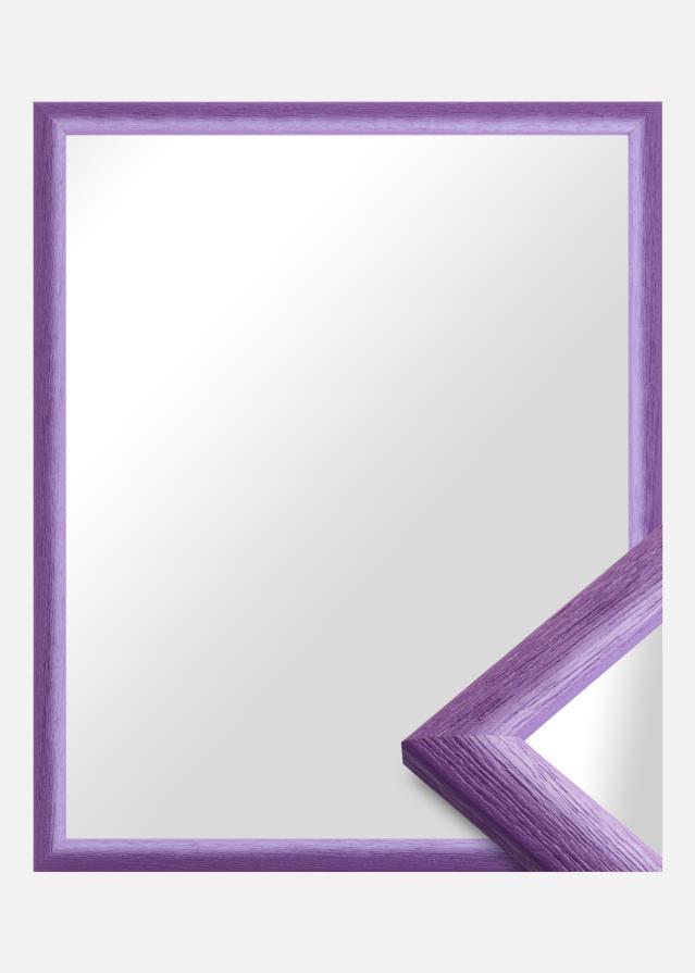 Miroir Cornwall Violet - Sur mesure