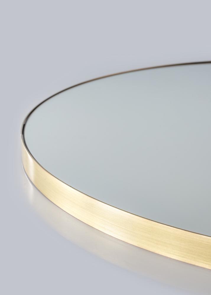 Miroir Vendela Laiton diamètre 80 cm