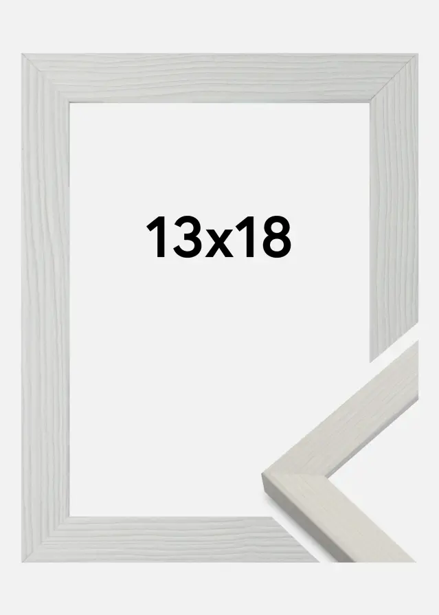 Cadre Fiorito Blanc 13x18 cm