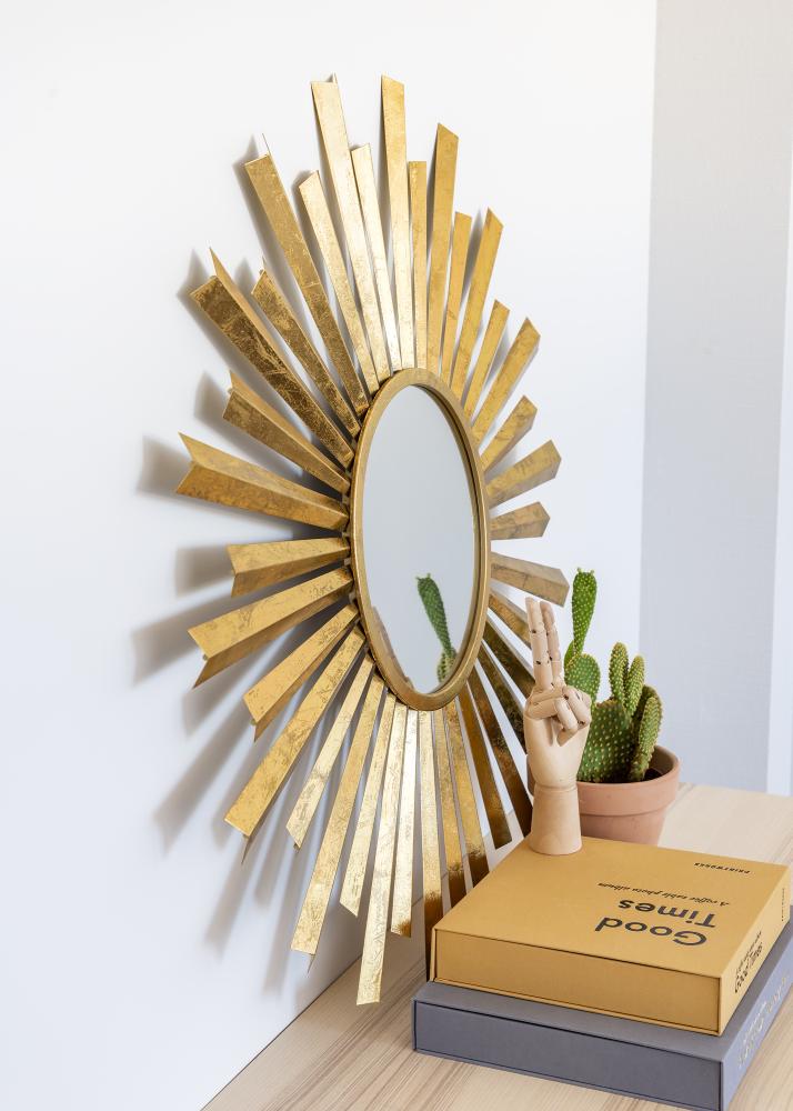 Miroir Selin Or diamètre 81 cm