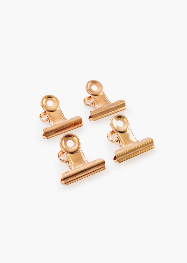 KAILA Poster Clip Rose Gold 30 mm - 4-p