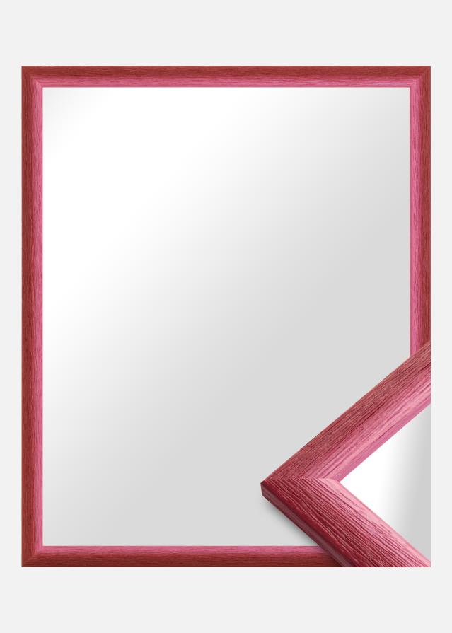 Miroir Cornwall Rouge sombre - Sur mesure