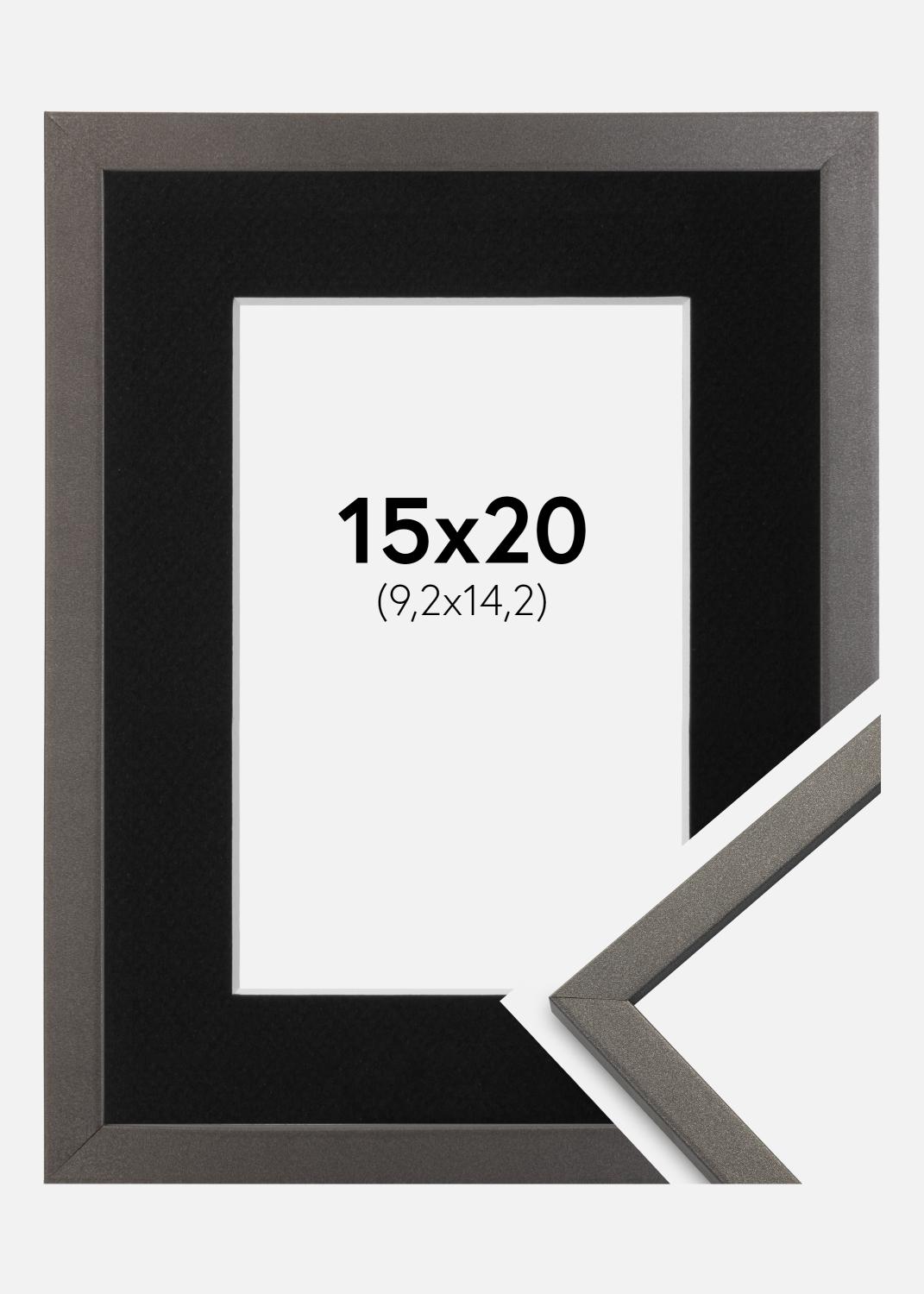 Product Image for Cadre Edsbyn Graphite 15x20 cm - Passe-partout Noir 4x6 pouces