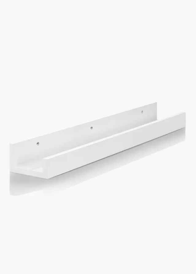 KAILA Étagère pour Cadre Blanche 150 cm
