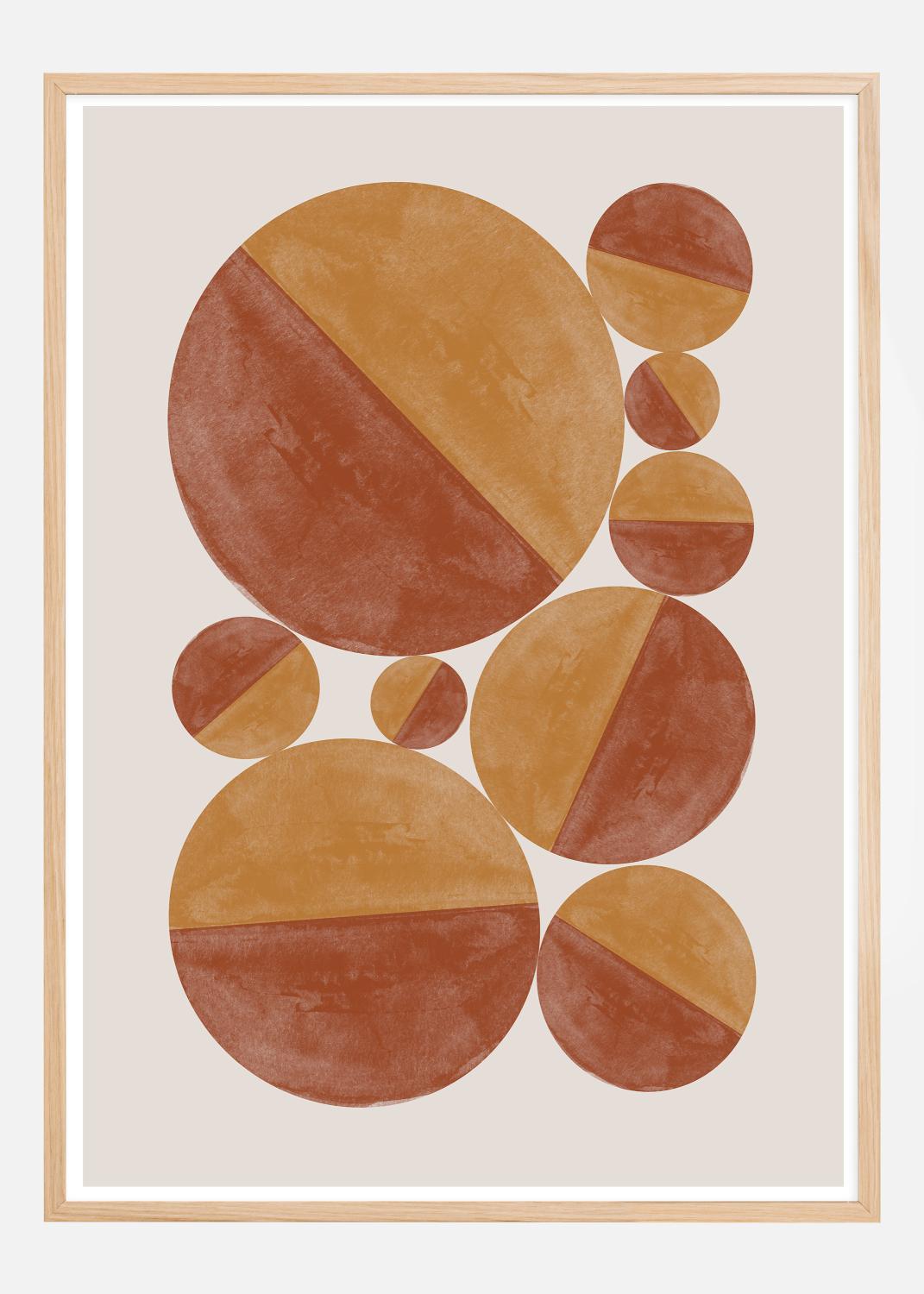 Product Image for Burnt Orange Bols Poster (21x29.7 cm (A4))