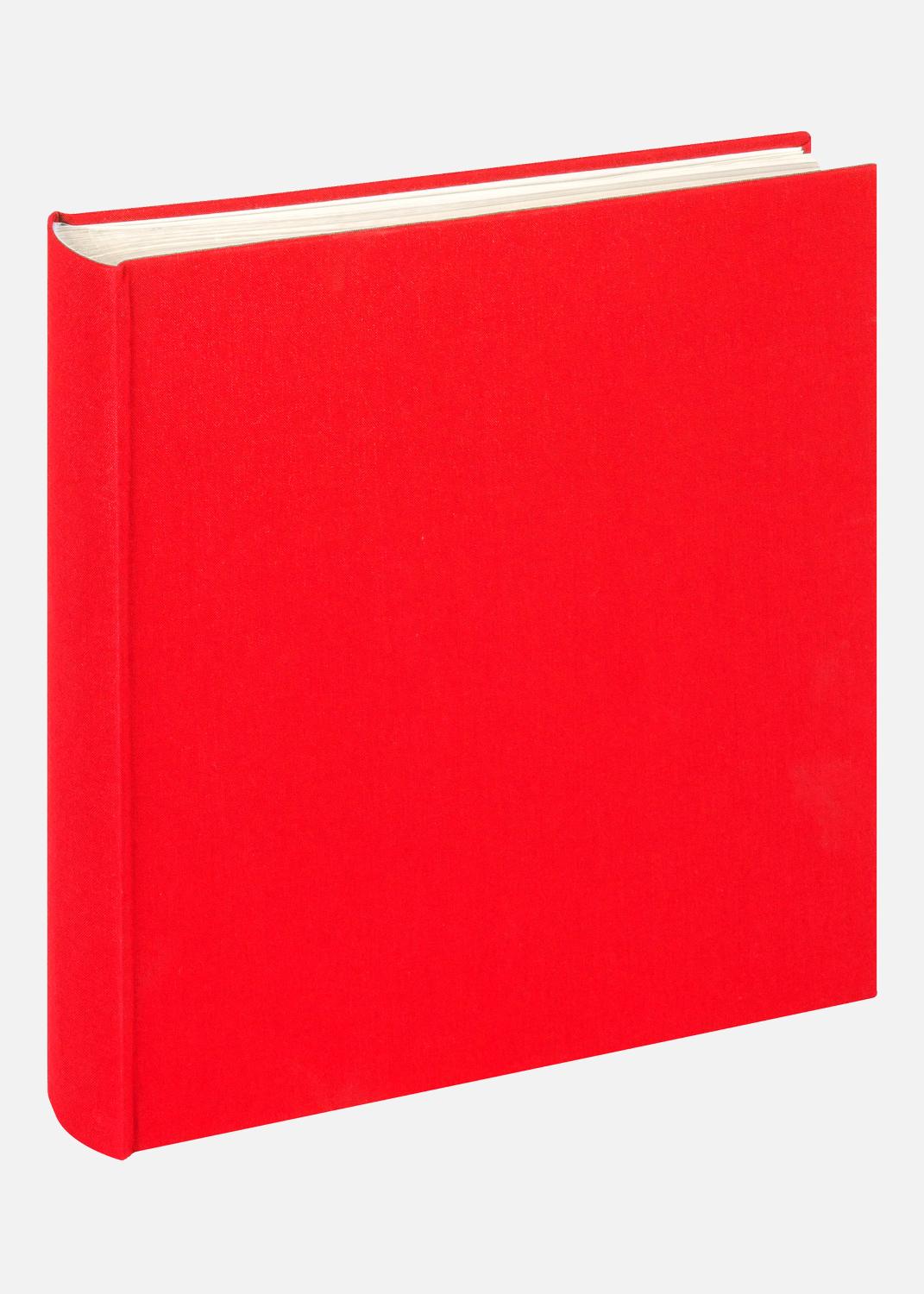 Product Image for Cloth Album Rouge - 28x29 cm (100 Pages blanches / 50 Feuilles)