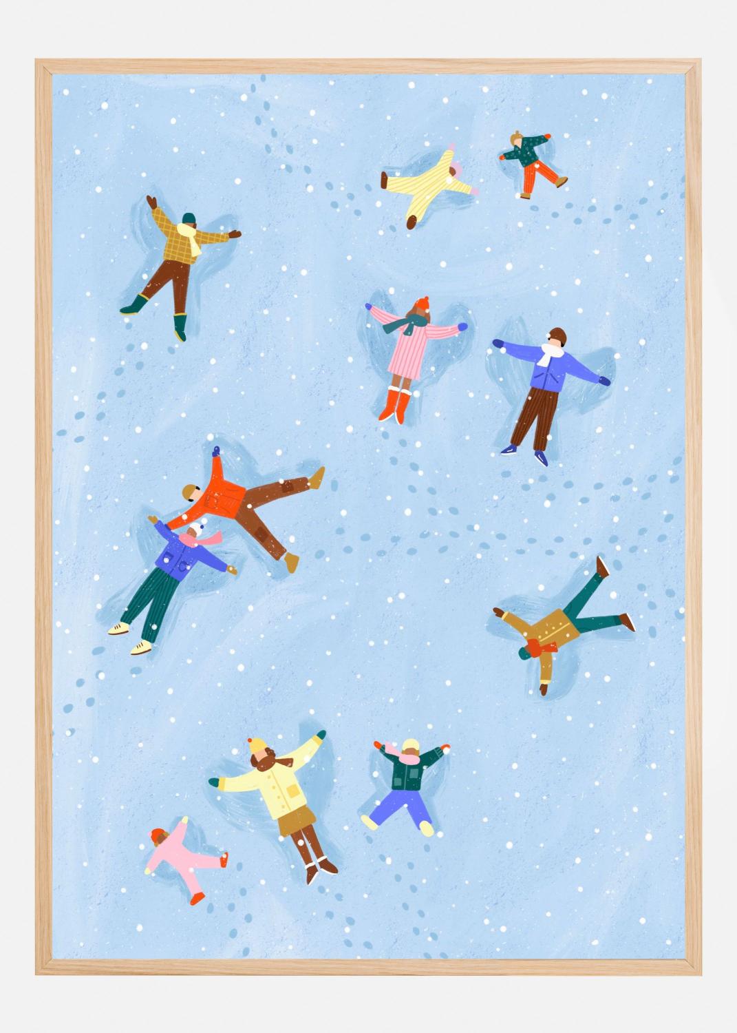 Product Image for Snow Angels Poster (30x40 cm)