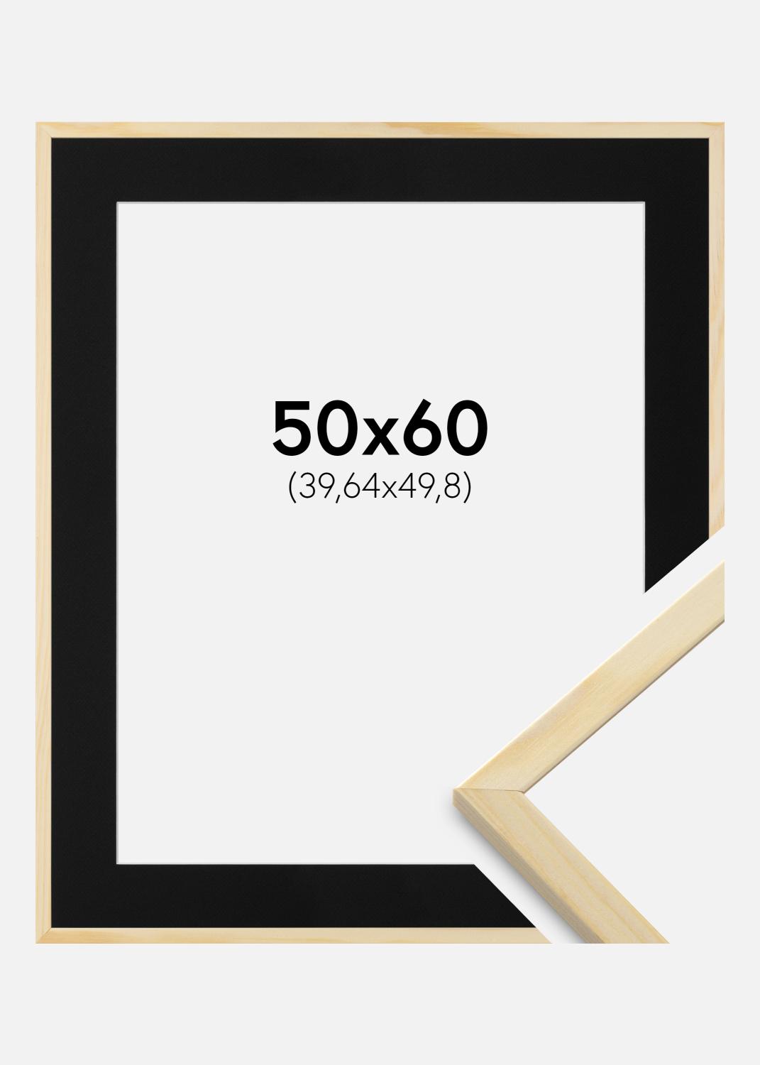 Product Image for Cadre Galant Pin 50x60 cm - Passe-partout Noir 16x20 pouces