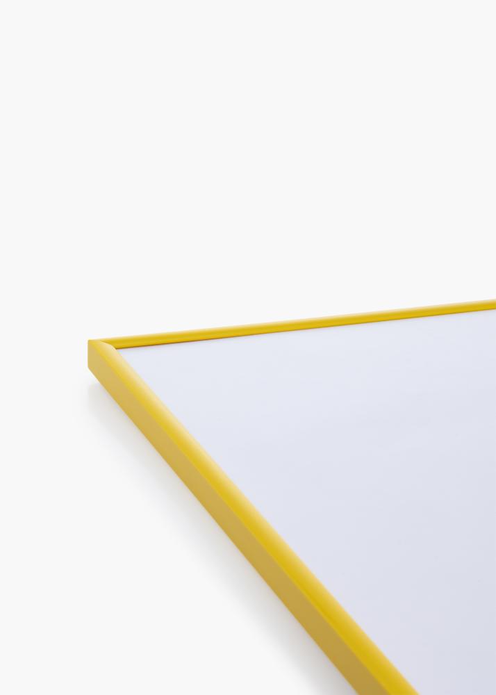 Cadre New Lifestyle Jaune 50x70 cm - Passe-partout Blanc 40x60 cm