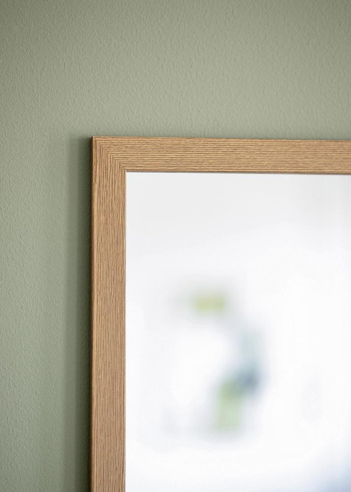 Miroir Overdoor Chêne massif 34x100 cm