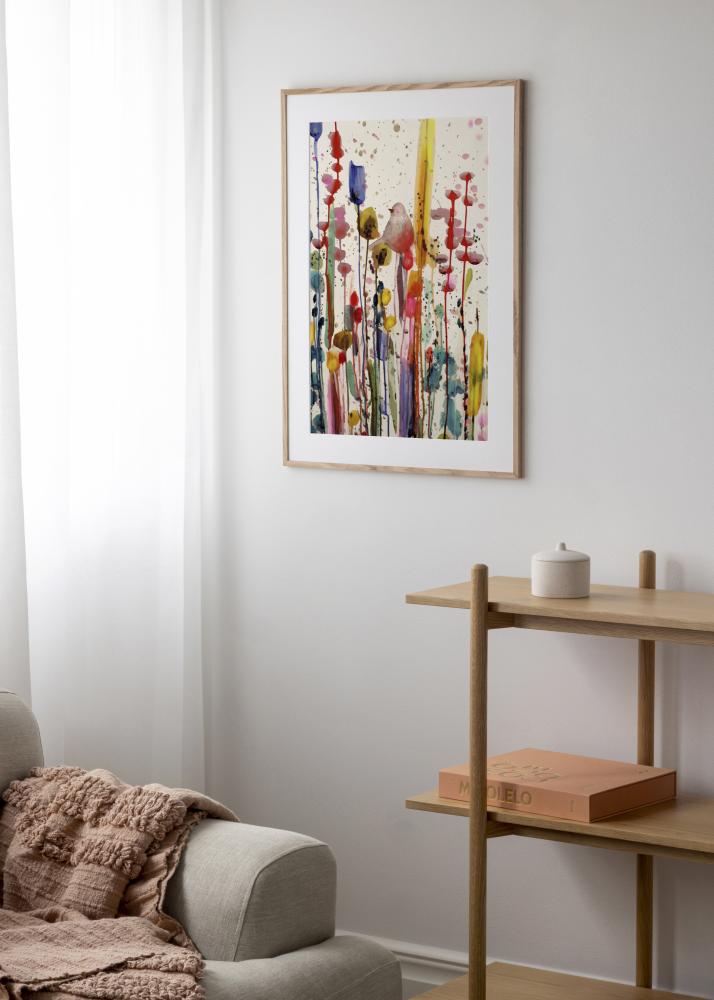 Cadre chêne étroit Acrylique 18x24 inches (45,72x60,96 cm)